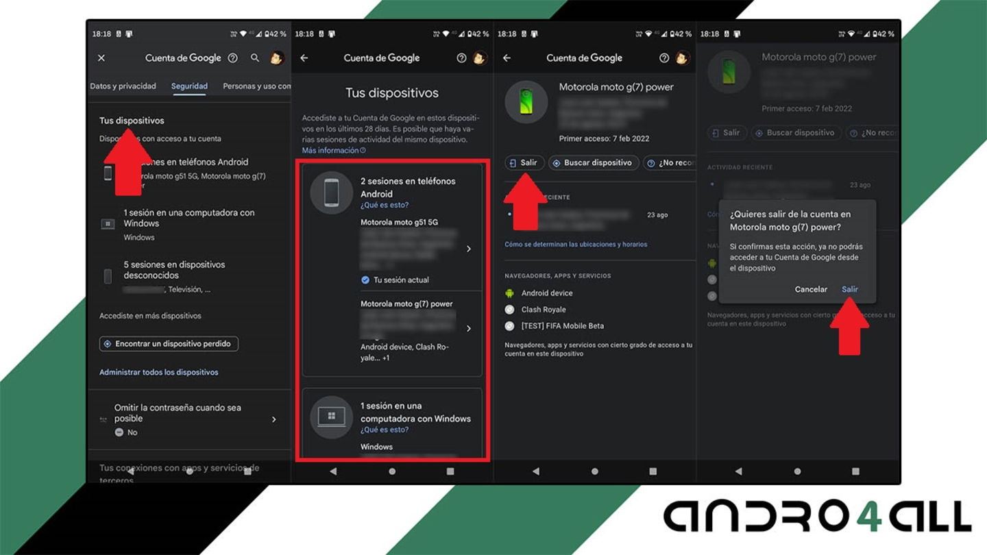 Zobacz, które urządzenia korzystają z mojego konta Google na urządzeniu mobilnym